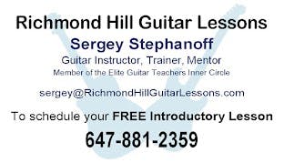 Richmond Hill Guitar Lessons